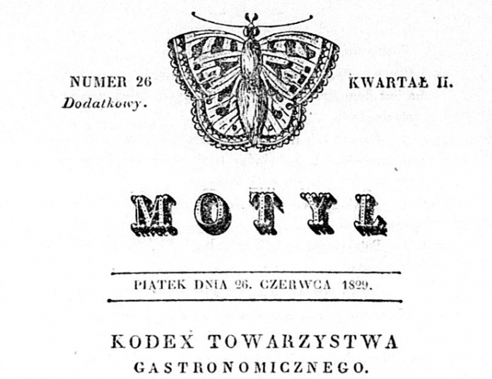 „Motyl”, nr 26 (26 czerwca) 1829 | polona.pl